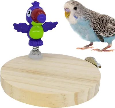 Produktbild von Sitzstange aus Naturholz für Vögel | Kaubares Zubehör für Vogelkäfige