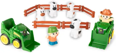 Produktbild von Britains Bauernhof Spielset Traktor Kühe Lernspielzeug