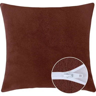 Produktbild von Kissen MIKRO einfarbig - 40x40 cm - Braun