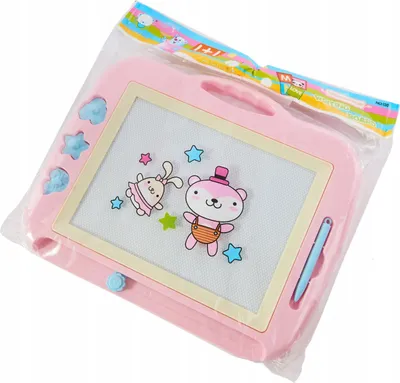 Produktbild von Große Zaubertafel Magnettafel zum Malen - Bunte Maltafel für Kinder - Kreativ & Lernspaß