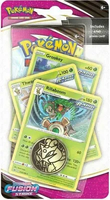 Produktbild von POKÉMON 80924 PKM Pokémon Sword & Shield Fusion Strike Premium Checklane Blister