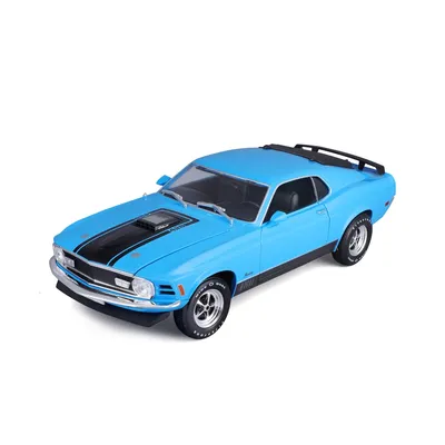 Obrázek produktu pro Maisto - 1970 Ford Mustang Mach 1, modrá, 1:18
