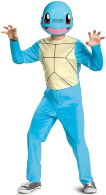 Produktbild von Squirtle Classic- Pokemon Kostüm (Lizenz) Größe S