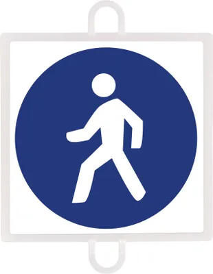 Produktbild von Verkehrszeichenpflicht Nr. 3 (Fußgänger)