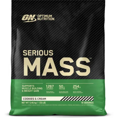 Produktbild von Optimum Nutrition Serious Mass 5340g Cookies and Cream