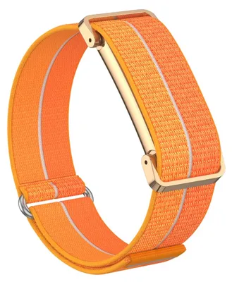 Produktbild von Nylon Armband für Google Fitbit Air mit Klettverschluss Metall Schutzgehäuse