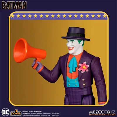 Image de DC Comics - Batman 1989 - Figurine du Joker, 9,5 cm