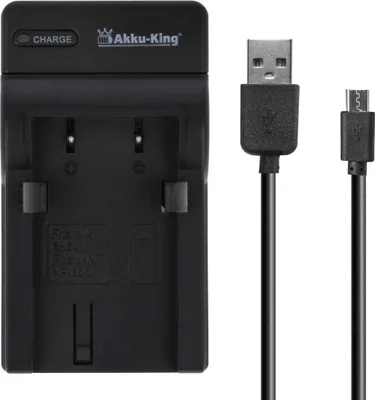 USB-Akku-Ladegerät fuer Minolta NP-800