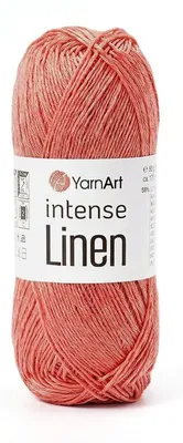 Produktbild von YarnArt Intense Linen 4106 Floral – Sommergarn, luftig & weich, 50g/175m