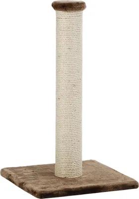 Zdjęcie produktu dla Beeztees Gina - Drapak dla kota - brązowy - 34x34x60 cm