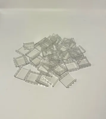Image de LEGO® 1x4x3 Panneaux de fenêtres Transparents pour maison, bâtiment - 60581 NOUVEAU ! Quantité 25x