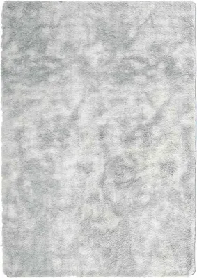 Produktbild von vidaXL Teppich Shaggy Hochflor NAVARRA Silbergrau 240x340 cm Polyester