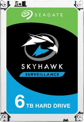 Zdjęcie produktu dla Seagate SKYHAWK 6TB 3,5" SATA III