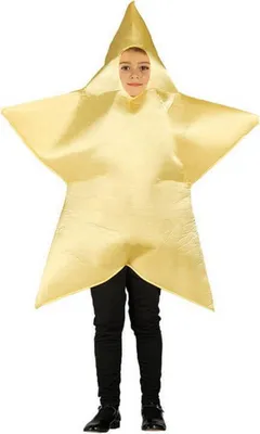 Produktbild von Fiestas Guirca - Stern-Kostüm für Kinder FG1566 (116) (Golden)