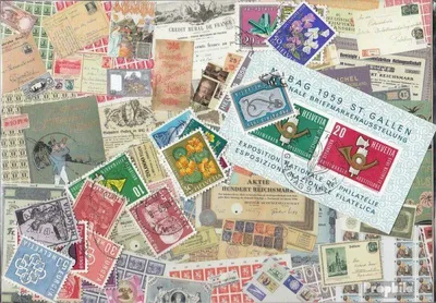 Produktbild von Briefmarken Schweiz 1959 1959 gestempelt