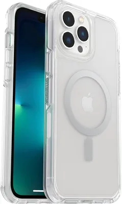 Produktbild von OtterBox Symmetry Series+ Clear Hülle für Apple iPhone 13 Pro Max, iPhone 12 Pro Max Smartphone - Durchsichtig - Sturzsicher, Anitbakteriell, Stoßfest - Polycarbonat, Synthetischer Gummi