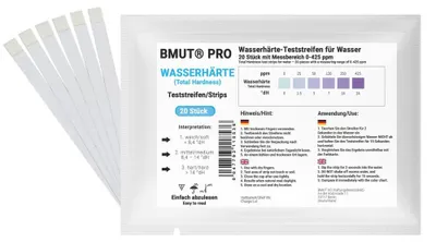 Produktbild von BMUT Wasserhärte Teststreifen Testkit