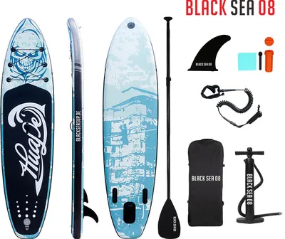 Produktbild von Black Sea 08 Blue Sky Aufblasbares Stand Up Paddle Board 10’6