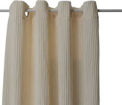 Produktbild von Vorhang arum elfenbeinfarben 140x260cm  - Atmosphera créateur d'intérieur