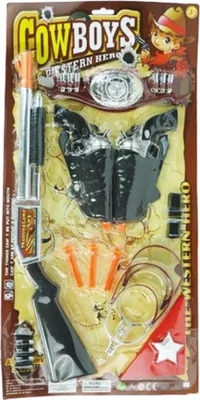 Image de Set de jeu Aro Cowboy avec fusil et pistolets