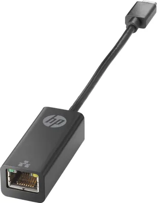 Obrázok produktu pre HP Adaptér USB-C na RJ45, USB Typ-C, RJ-45, Samec, Čierna, Biznis, Windows 10, Windows 7, Windows 8, Windows 8.1