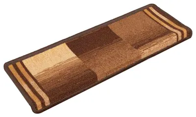 Immagine prodotto di vidaXL Tappetini autoadesivi 10 pezzi 65x21x4 cm Marrone