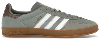 Produktbild von adidas Gazelle Indoor Silver Pebble Silver Green - EU 36