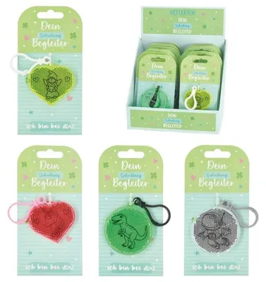 Produktbild von Anhänger, Wegbegleiter, Reflektor, 15cm, 4 Design sort. ,