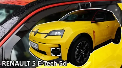 Immagine prodotto di Deflettori Aria Per Renault 5 E-Tech Dal 2024 Set 4 Pezzi