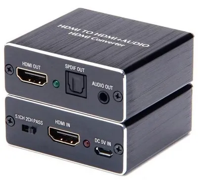 Obrázek produktu pro Adaptér pro rozdělení optického signálu 4K s podporou 5.1kanálového zvuku, HDCP 3D, 1080p, Dolby Digital a PCM
