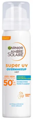 Immagine prodotto di Spray protettivo viso SPF 50 Ambre Solaire Super UV ( spray protettivo) 75ml