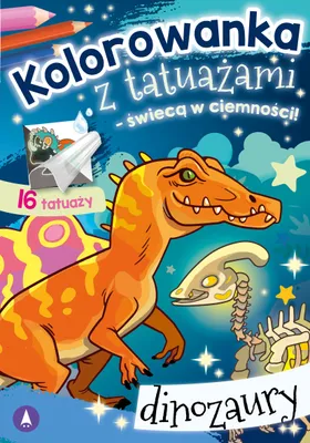 Image de Kolorow.z tatuażami wieci w ciemn.Dinozaury 76103