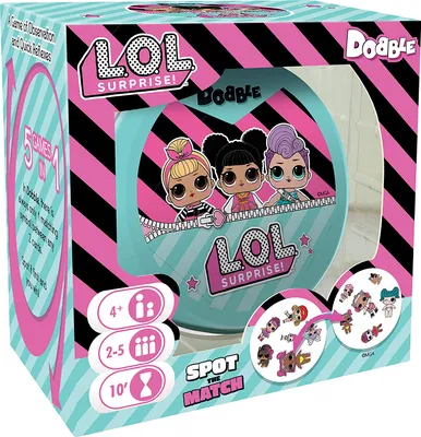Produktbild von Dobble LOL Überraschung Sleeved Kartenspiel