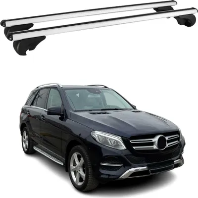 Produktbild von Dachträger für Mercedes GLE W166 2015-2018 Gepäckträger Grundträger Alu Silber
