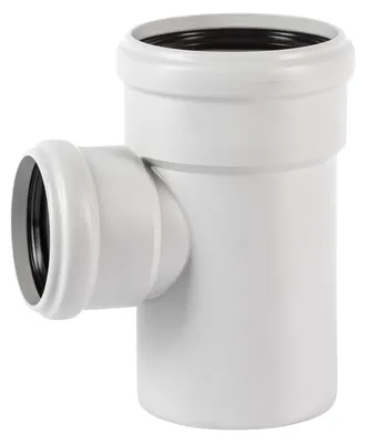 Produktbild von Schallgedämmter Abflussanschluss Osma Skolan Safe SKEA 87°, DN 110 x 78, hellgrau