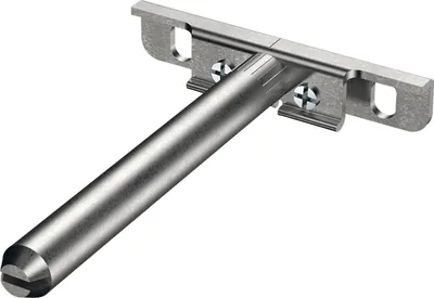 Produktbild von Tablarträger Nova 15, Tablarstärke 19 mm, Bolzen ø 12 mm, Stahl glanzverzinkt