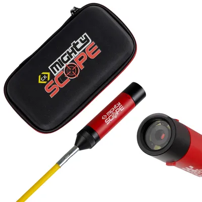 Productafbeelding van C.K. Tools WLAN-endoscopische camera met licht, HD-inspectiecamera voor Android en iPhone, IP67-buiskamera met WiFi-livebeeld, compatibel met kabels, camera voor holtes en leidingen, CK T5600
