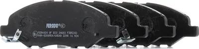 Produktbild von FERODO Bremsbeläge Satz Vorne für NISSAN MICRA III (K12) FDB5303