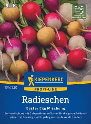 Produktbild von Kiepenkerl Radieschensamen Easter Egg 5-6 lfd. Meter