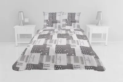 Image de Couvre lit microfibre + taies 220 x 240 cm Provence