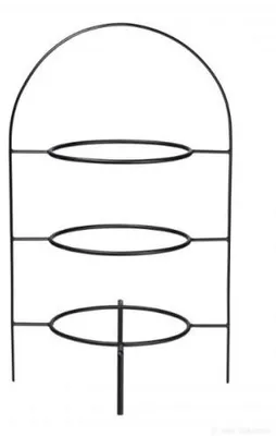 Produktbild von Asa Etagere A Table für Speiseteller Schwarz (3-stufig)