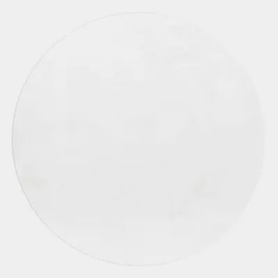 Image de Ayyildiz | Tapis Plush Pouffy - 160 cm x 160 cm - Blanc - Ultra Doux - Élégant et Confortable