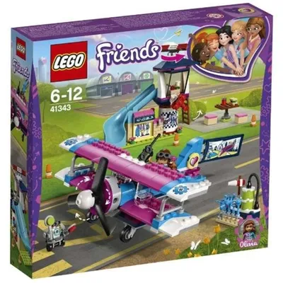 Produktbild von Lego Friends 41343 Rundflug über Heartlake City Steig in das Propellerflugzeug