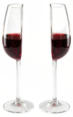 2er-Set halbe Weingläser 200 ml, lustiges Geschenk für Weinliebhaber