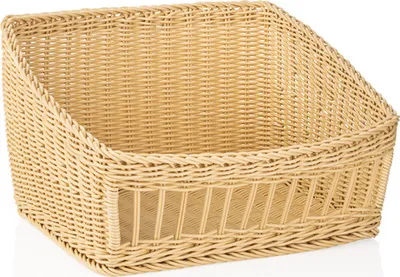 Produktbild von 2x Korb Buffetkorb hellbeige Gastro 45 x 40 cm, Polypropylen