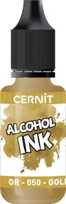 Produktbild von Cernit 6x Alkoholtinte 20ml, Gold - Gold CE2000020050C