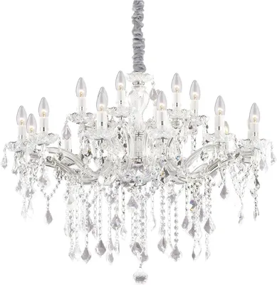 Obrázok produktu pre Ideal Lux FLORIAN SP18, 18 žiaroviek, E14, IP20, Chróm