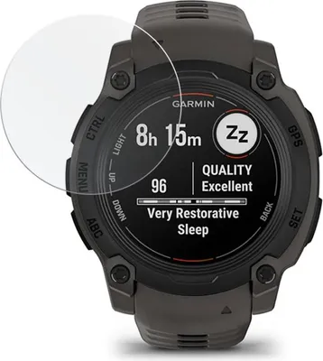 Produktbild von Strap-it Displayschutzfolie aus gehärtetem Glas - passend für das Garmin Instinct E - 45mm