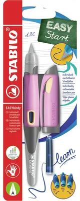 Obrázok produktu pre Plniace pero Easybirdy Pastel Edition pre pravákov Jemná ružová/marhuľová