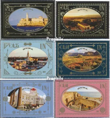 Produktbild von Briefmarken UNO - Wien 2019 Mi 1072-1077 (kompl.Ausg.) postfrisch UNESCO Welterbe Kuba